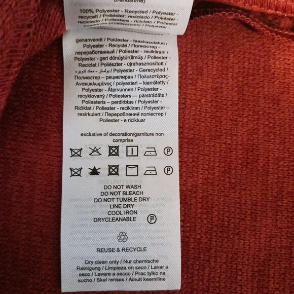 NEW VERO MODA Katrine Check Jacket in Red & Black with Snap Closure, XS - Picture 11 of 14